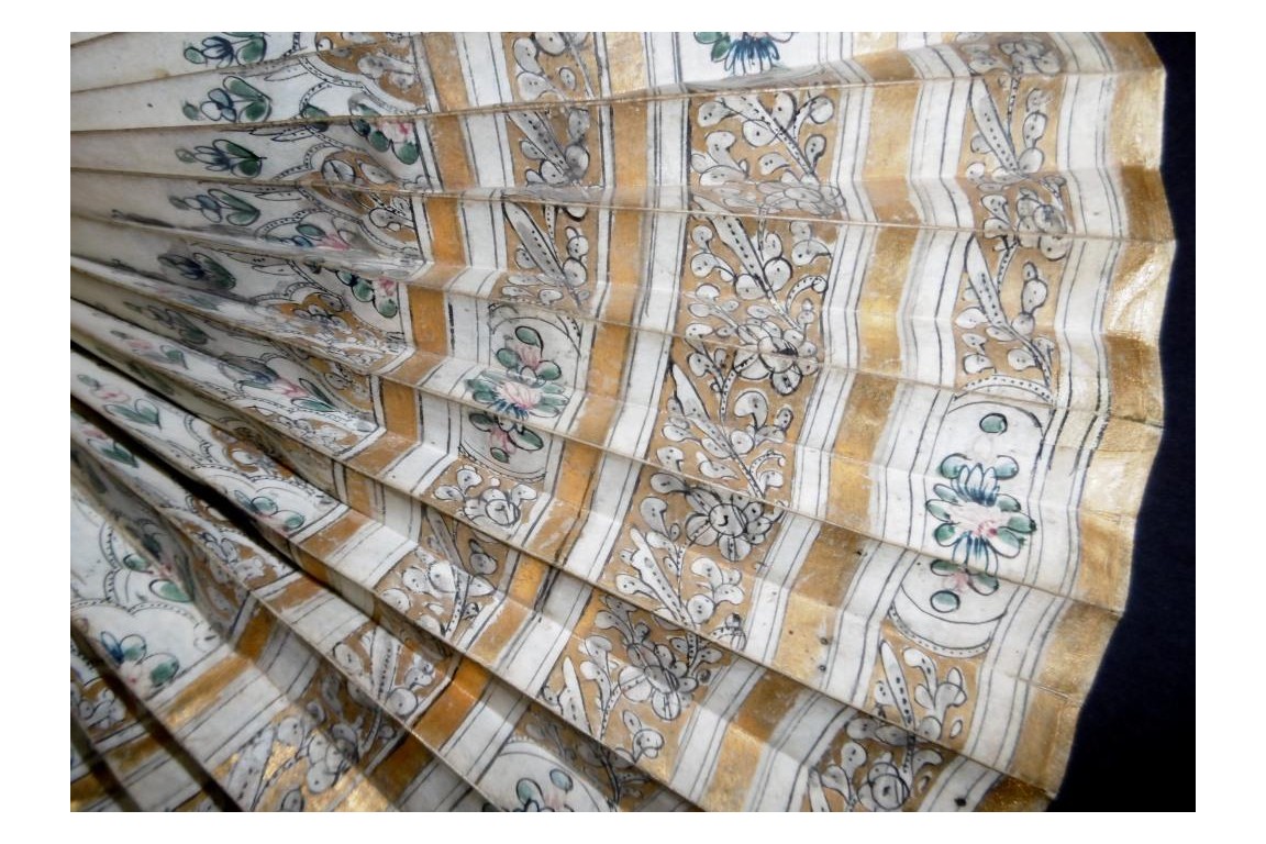 Flabellum, liturgical fan, Italy 17th century