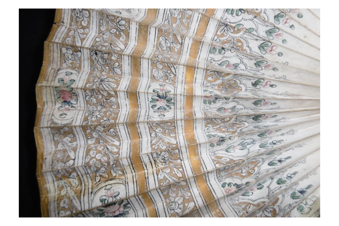 Flabellum, liturgical fan, Italy 17th century