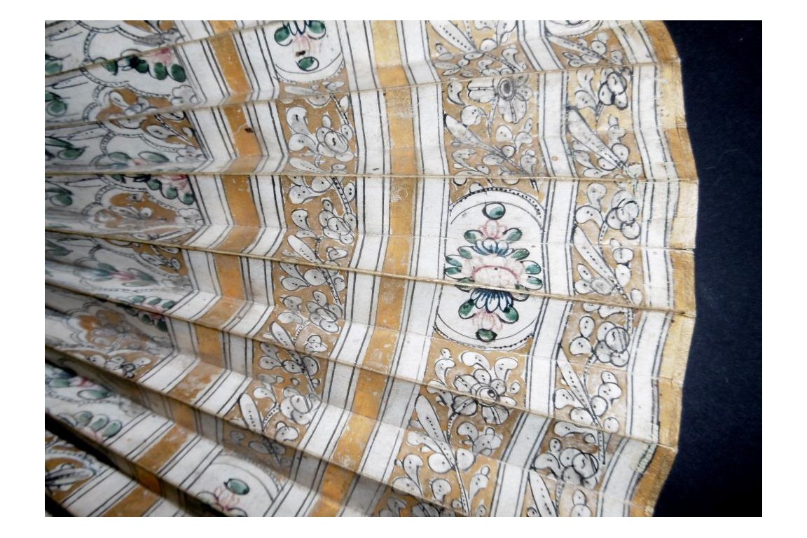 Flabellum, liturgical fan, Italy 17th century