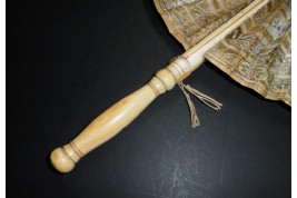 Flabellum, liturgical fan, Italy 17th century