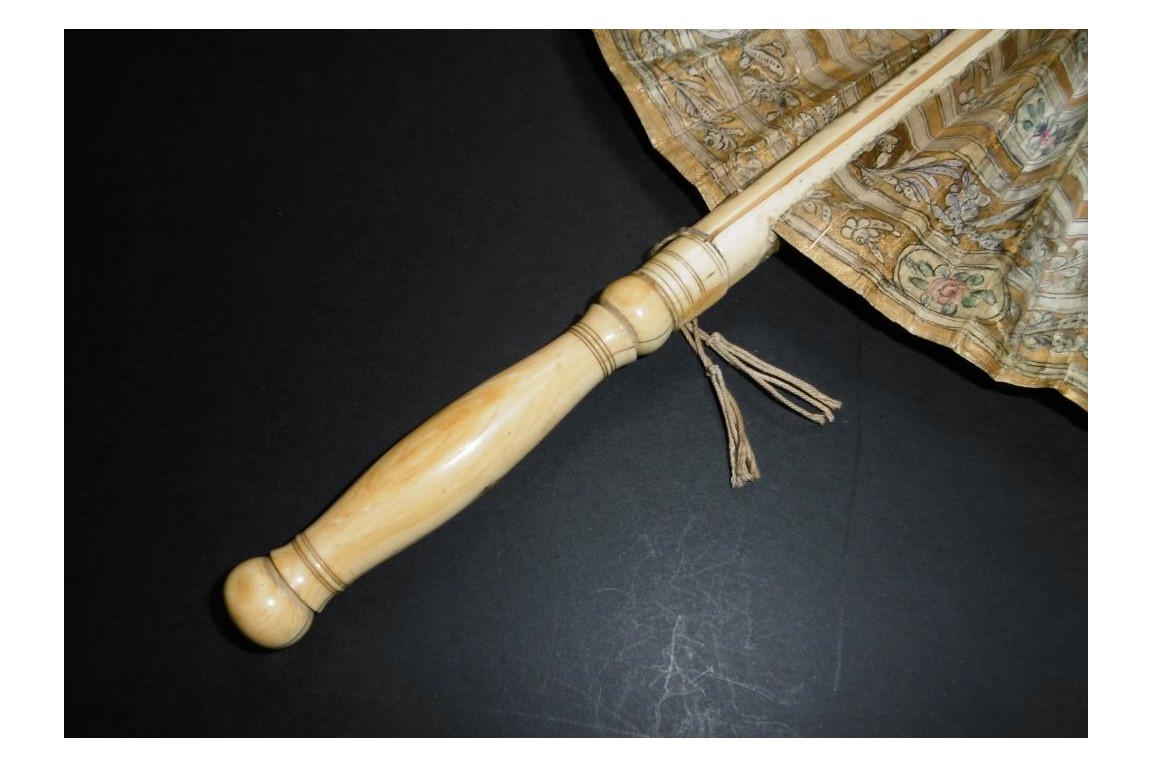 Flabellum, liturgical fan, Italy 17th century