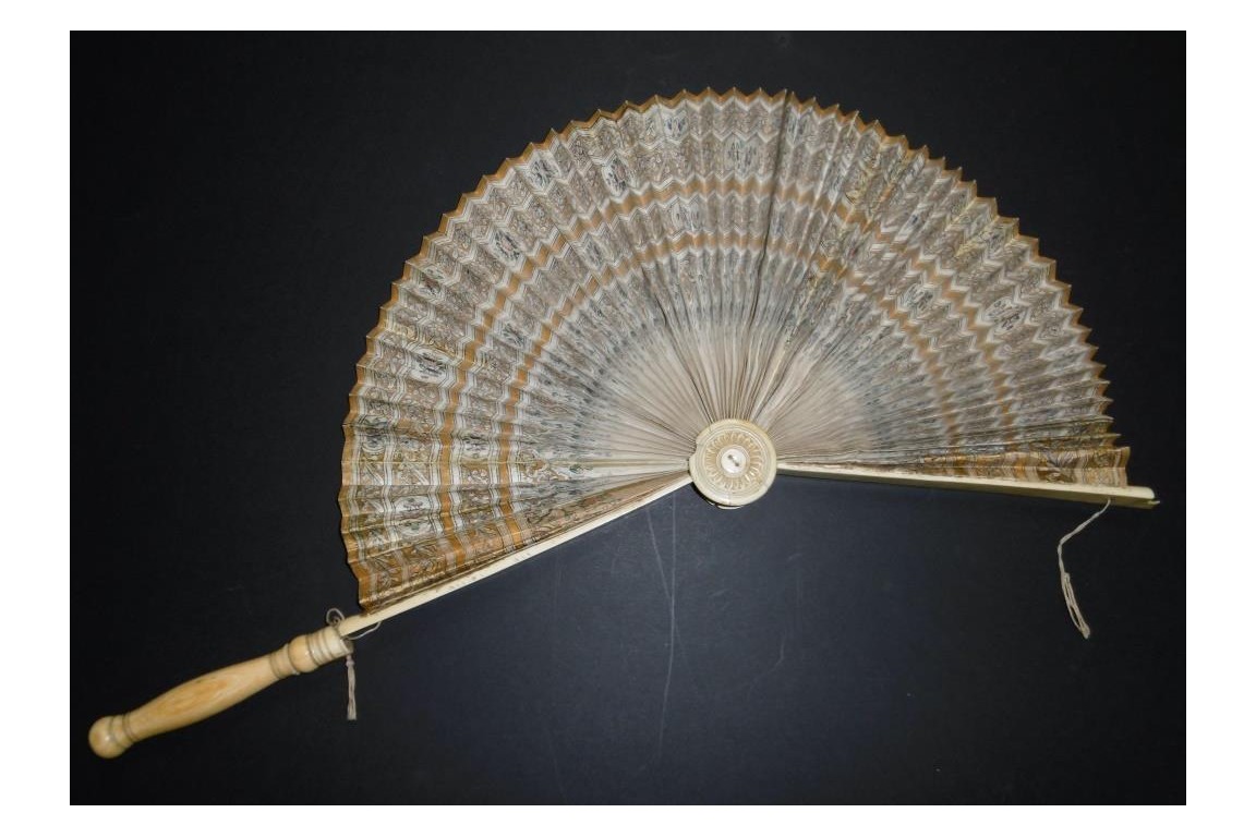 Flabellum, liturgical fan, Italy 17th century