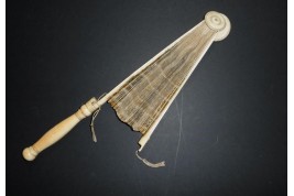 Flabellum, liturgical fan, Italy 17th century