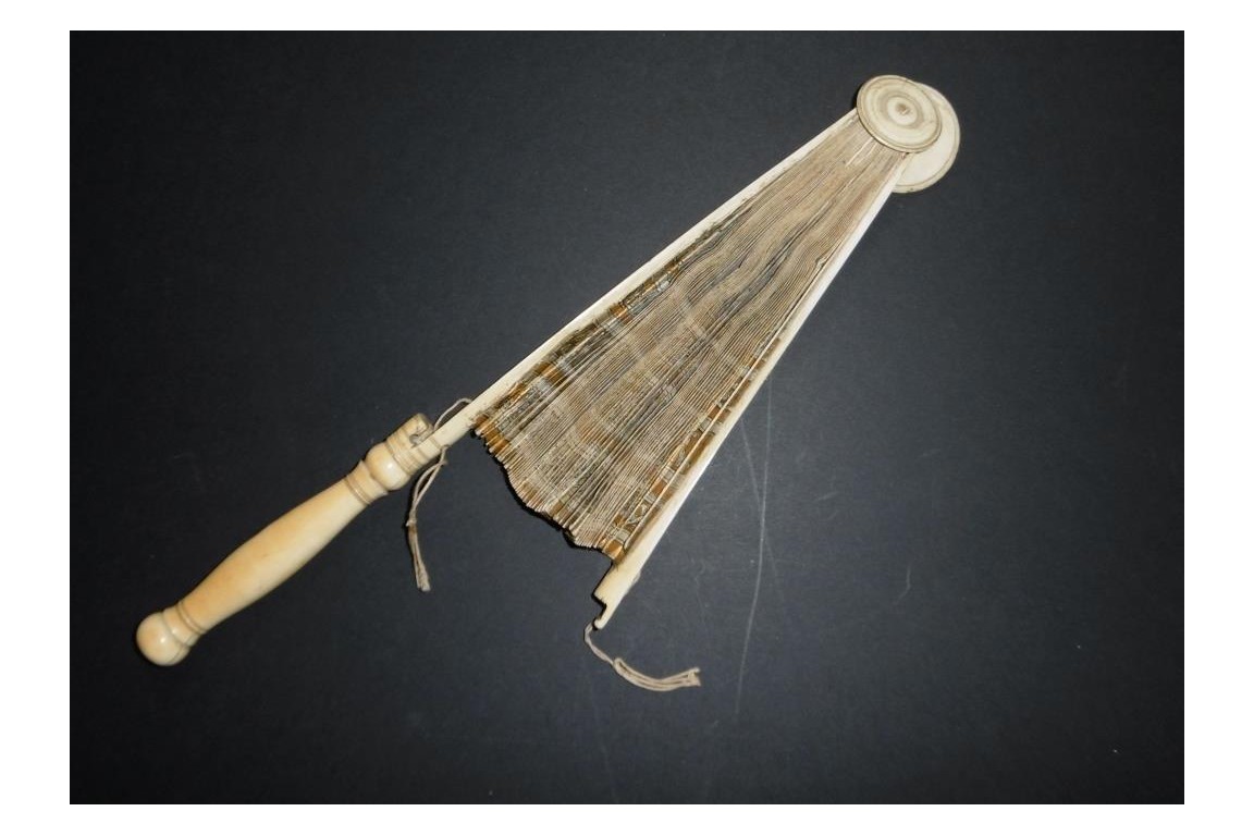 Flabellum, liturgical fan, Italy 17th century