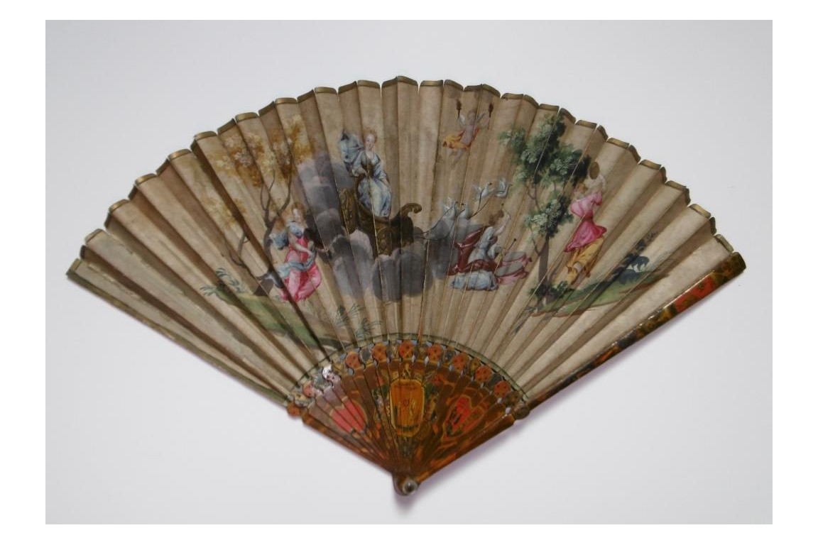 Mon coeur est à vous, early 18th century fan