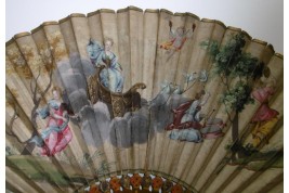 Mon coeur est à vous, early 18th century fan