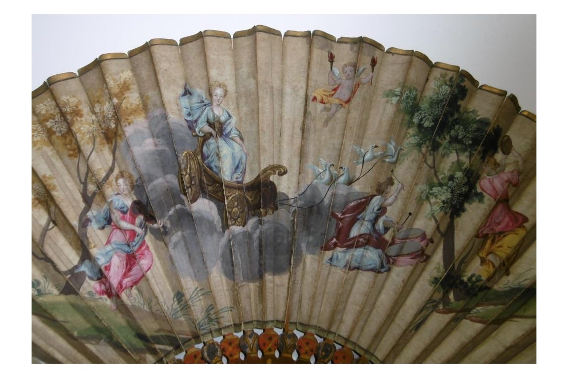 Mon coeur est à vous, early 18th century fan