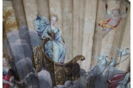 Mon coeur est à vous, éventail début XVIIIeme