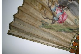 Mon coeur est à vous, éventail début XVIIIeme