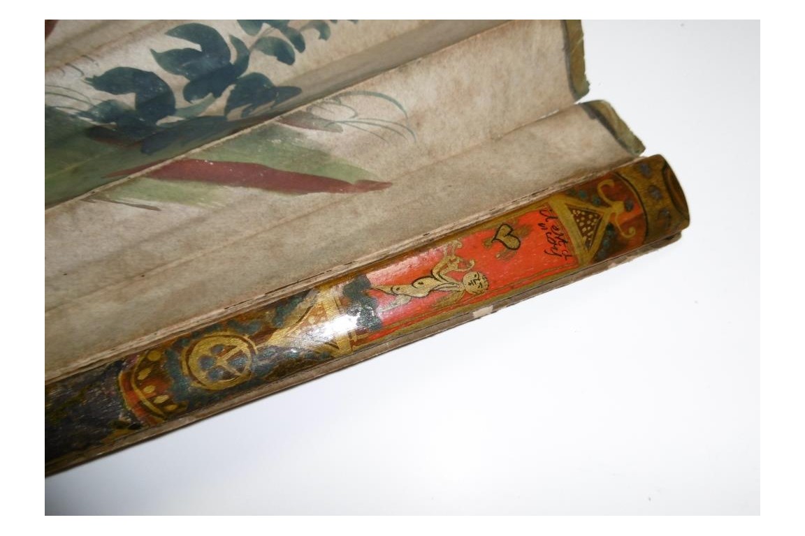 Mon coeur est à vous, éventail début XVIIIeme Mon coeur est à vous, éventail début XVIIIeme