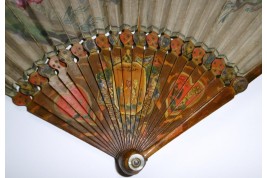 Mon coeur est à vous, early 18th century fan