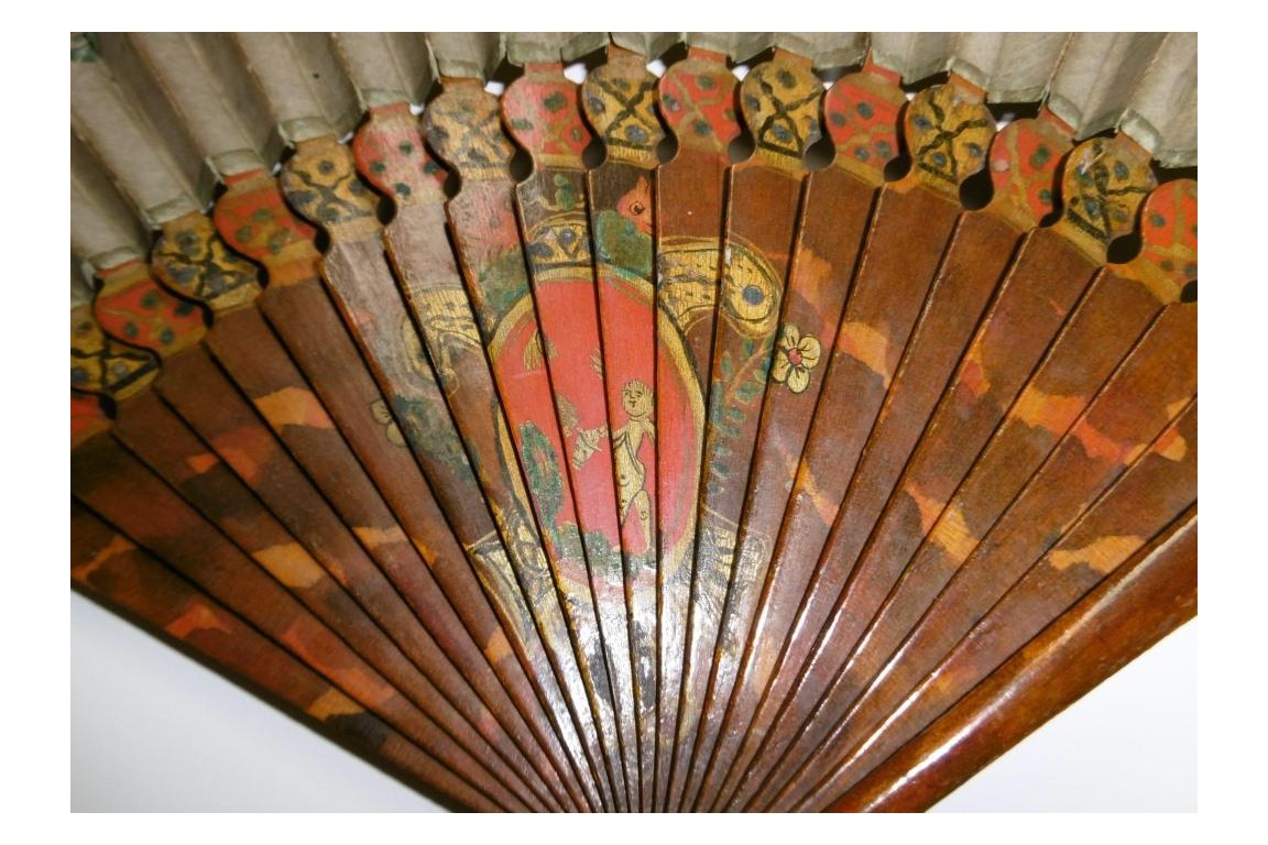 Mon coeur est à vous, early 18th century fan