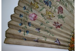 Mon coeur est à vous, éventail début XVIIIeme