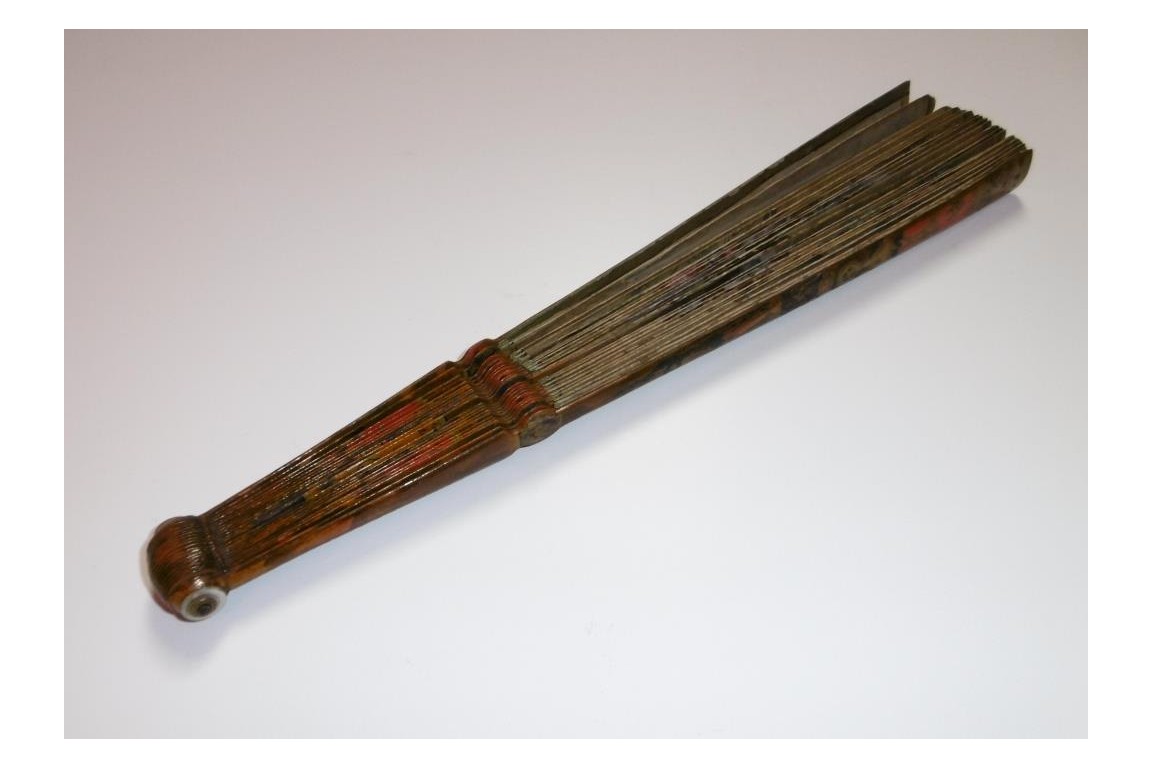 Mon coeur est à vous, éventail début XVIIIeme Mon coeur est à vous, éventail début XVIIIeme