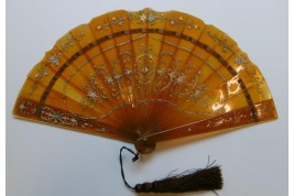 Rococo tortoiseshell, late 19th century fan