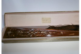 Écaille rococo, éventail fin XIXème