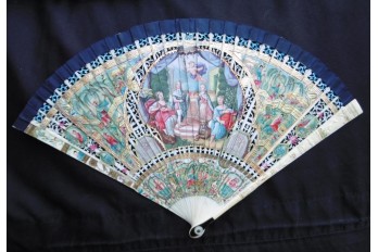 Wedding of Louis XV and Marie Leczinska, fan circa 1725