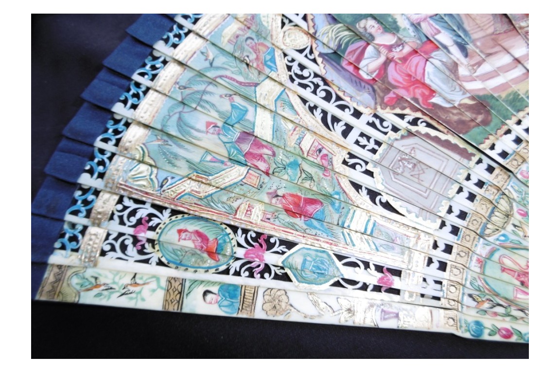 Wedding of Louis XV and Marie Leczinska, fan circa 1725