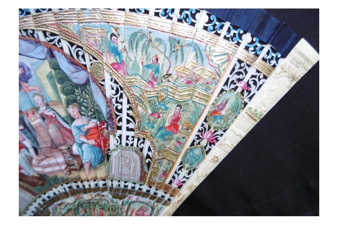 Wedding of Louis XV and Marie Leczinska, fan circa 1725