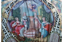 Wedding of Louis XV and Marie Leczinska, fan circa 1725