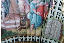 Wedding of Louis XV and Marie Leczinska, fan circa 1725