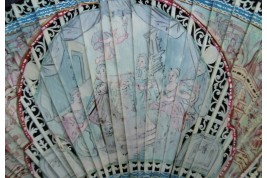 Wedding of Louis XV and Marie Leczinska, fan circa 1725