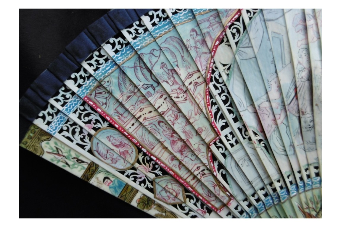 Wedding of Louis XV and Marie Leczinska, fan circa 1725