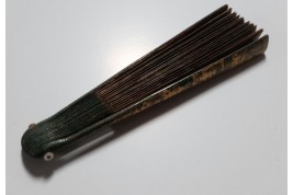 Music and chinoiseries, fan circa 1810