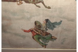 L'exposition universelle de 1889 et l'Argentine, feuille  d'éventail