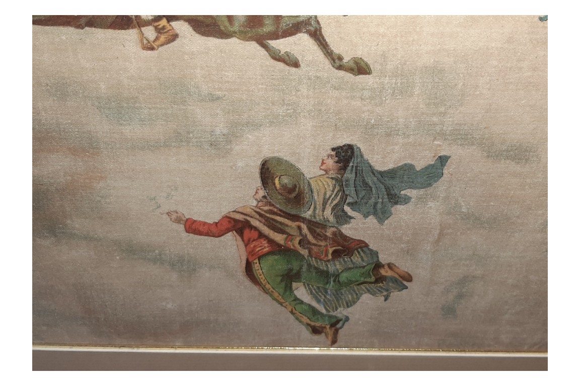 L'exposition universelle de 1889 et l'Argentine, feuille  d'éventail