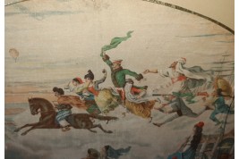 L'exposition universelle de 1889 et l'Argentine, feuille  d'éventail
