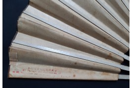 Help to Martinique, fan by Louise Abbema and Fuvelleroy, 1902