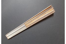 Help to Martinique, fan by Louise Abbema and Fuvelleroy, 1902