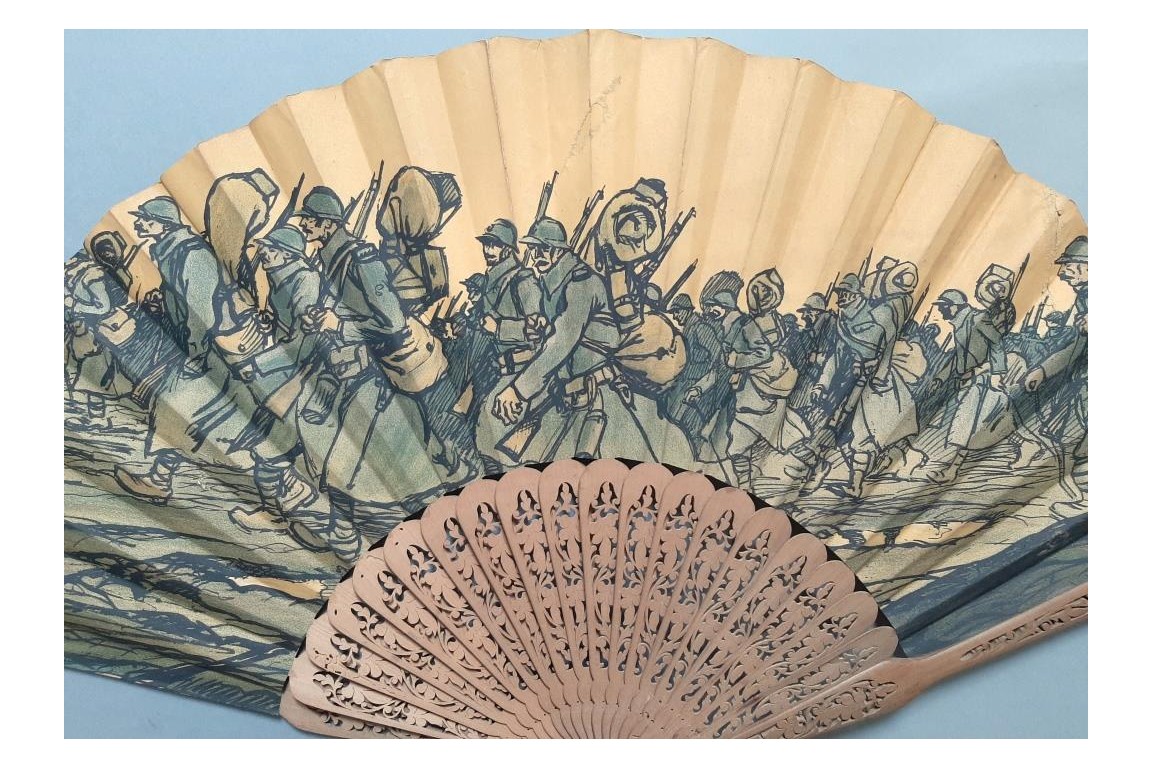 First World War, fan after Sem, 1918