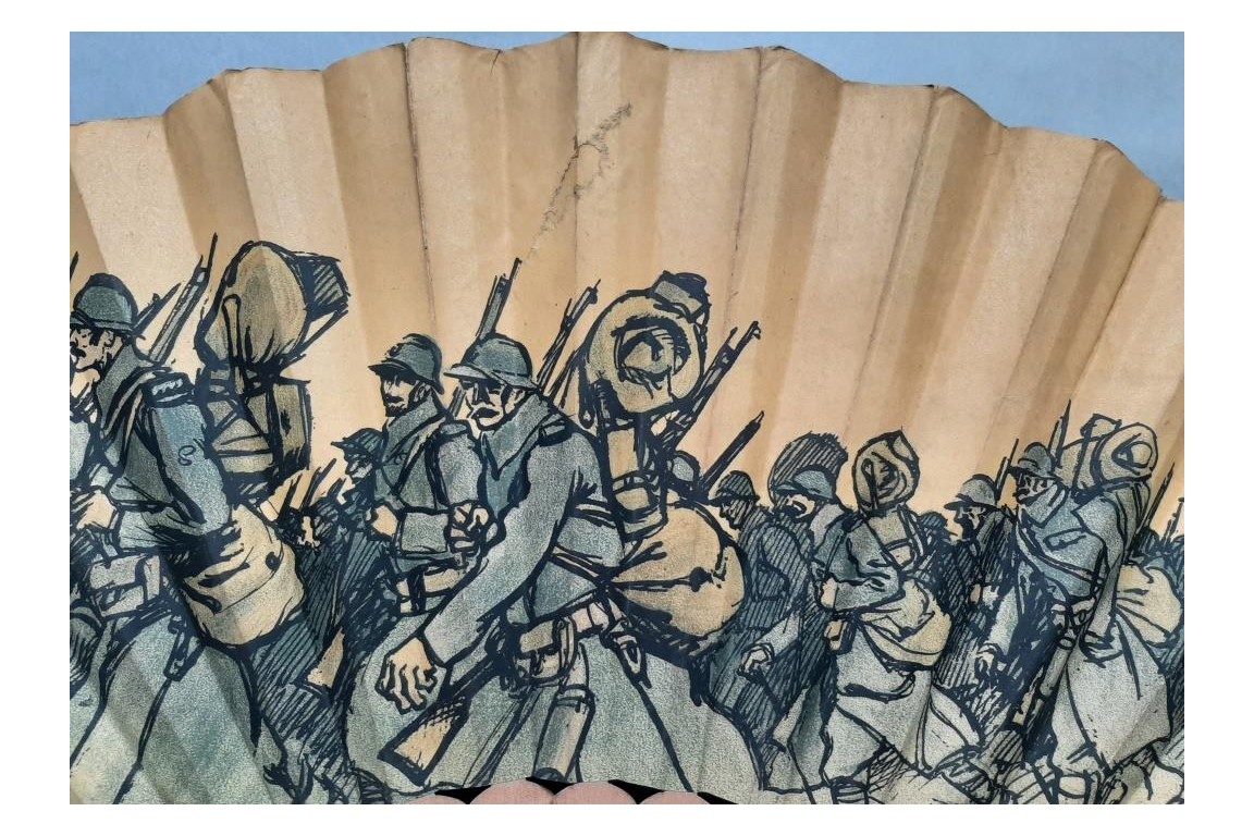 First World War, fan after Sem, 1918