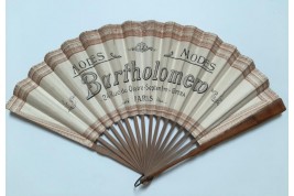 Le régiment qui passe, fan by Abel Truchet circa 1900