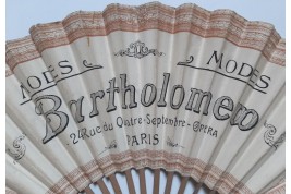Le régiment qui passe, fan by Abel Truchet circa 1900