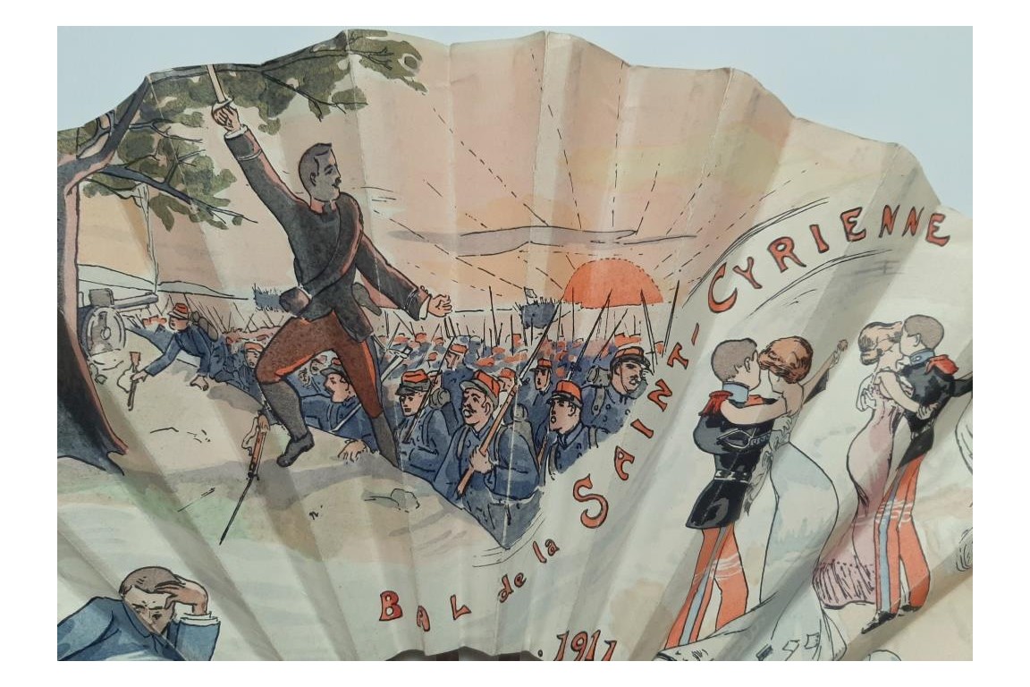 Bal de la Saint Cyrienne,  fan 25 February 1911