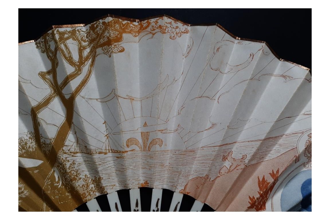 Philippe d'Orléans, éventail de propagande royaliste vers 1890