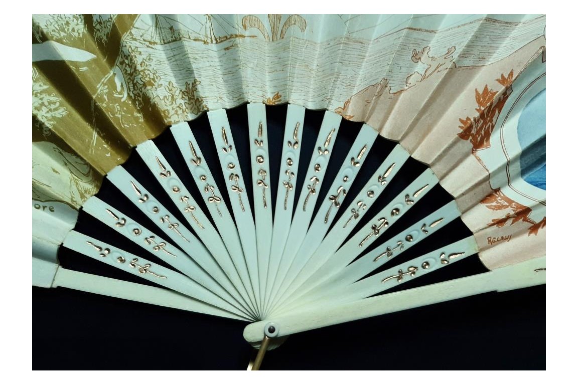 Philippe d'Orléans, éventail de propagande royaliste vers 1890