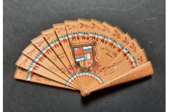 Gloire aux Nations Alliées, miniature patriotic fan, circa 1916