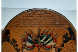 "Tabatiere des Braves", military snuffbox's cover, 19th century