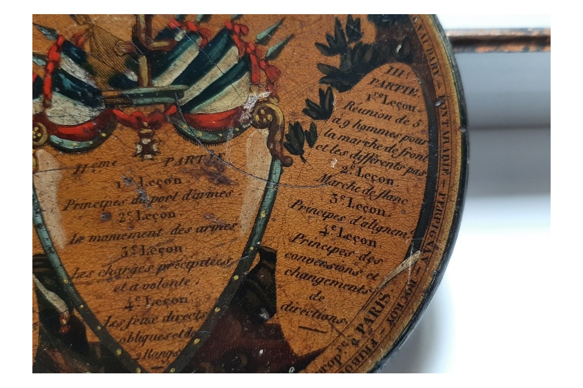"Tabatiere des Braves", military snuffbox's cover, 19th century