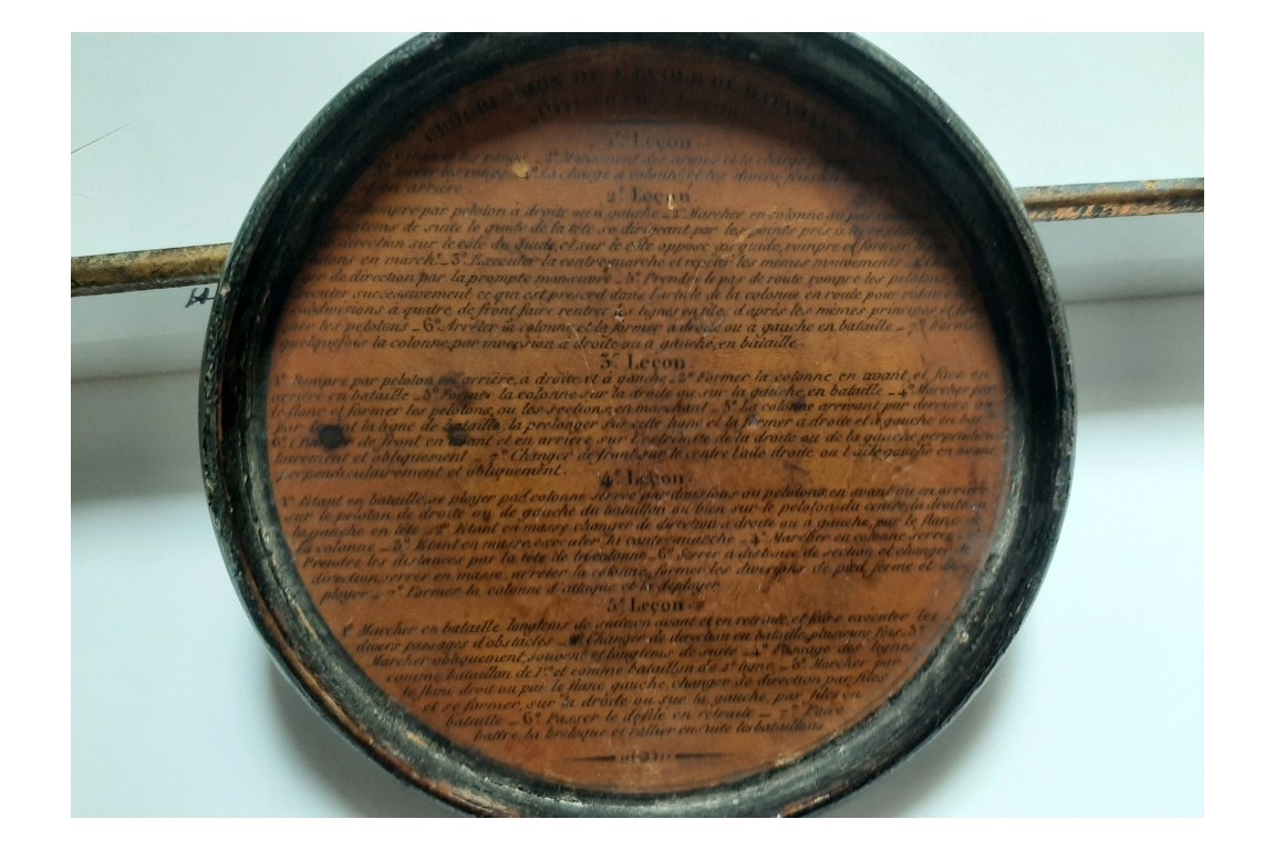 "Tabatiere des Braves", military snuffbox's cover, 19th century