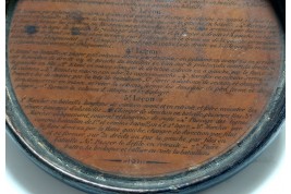 Tabatière des Braves, école du Soldat, XIXème