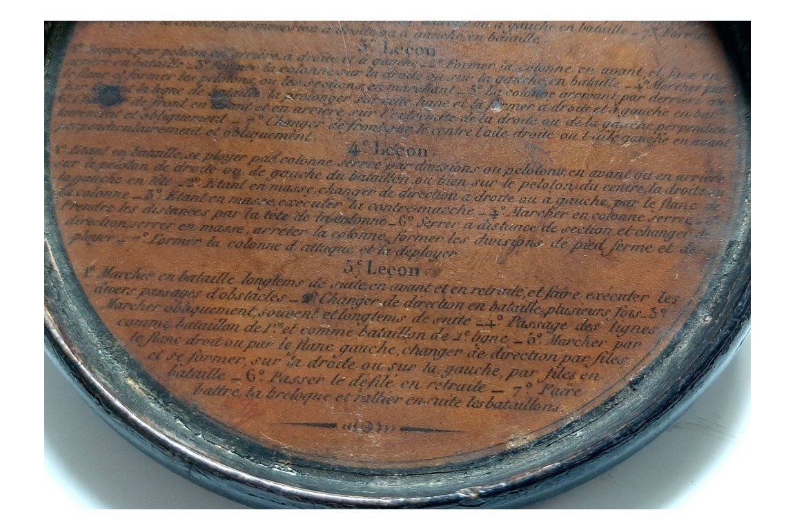 Tabatière des Braves, école du Soldat, XIXème