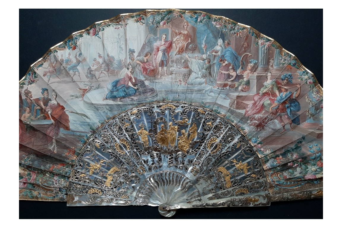 Offerings for the Victory, fan circa 1750-60