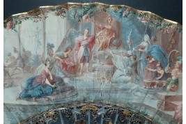 Offrandes pour la Victoire, éventail vers 1750-60