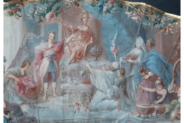 Offrandes pour la Victoire, éventail vers 1750-60