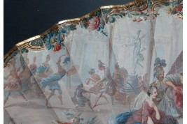 Offrandes pour la Victoire, éventail vers 1750-60